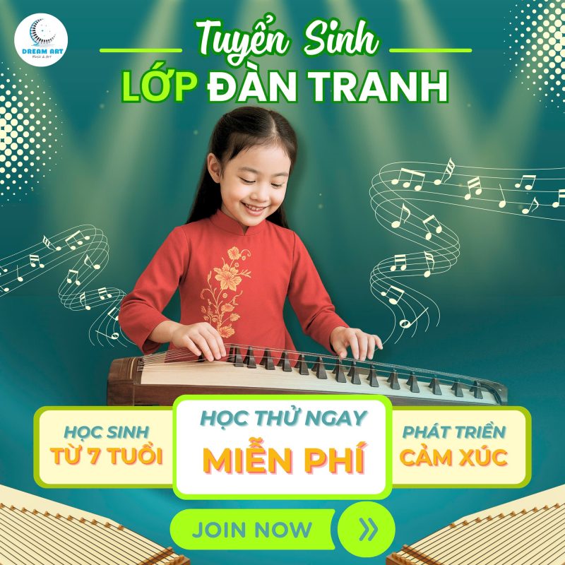 Đàn tranh - lớp học mới, cảm xúc mới