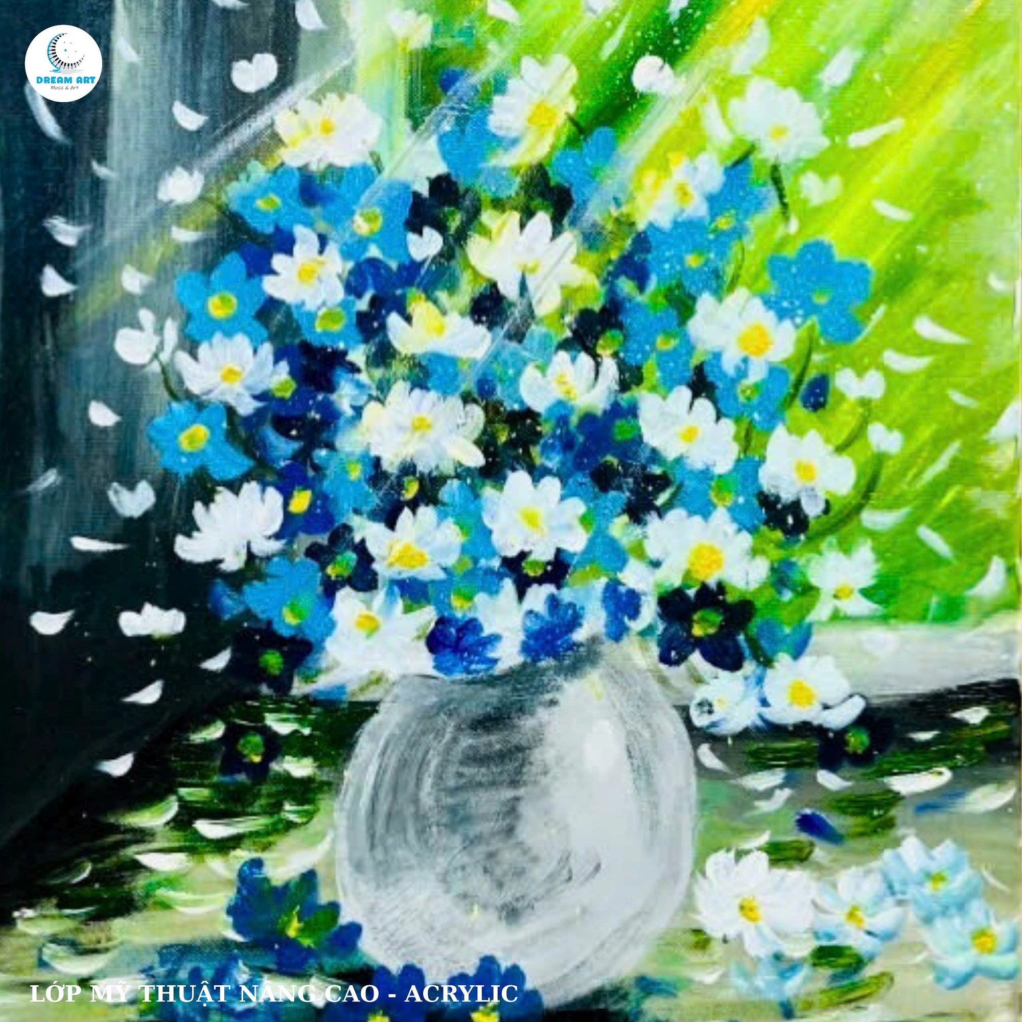 Lớp vẽ màu nước & acrylic - khơi mở sự sáng tạo trong con (1)